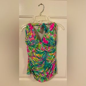 💗🌴 Gorgeous Lilly Pulitzer Tankini Top! size 8